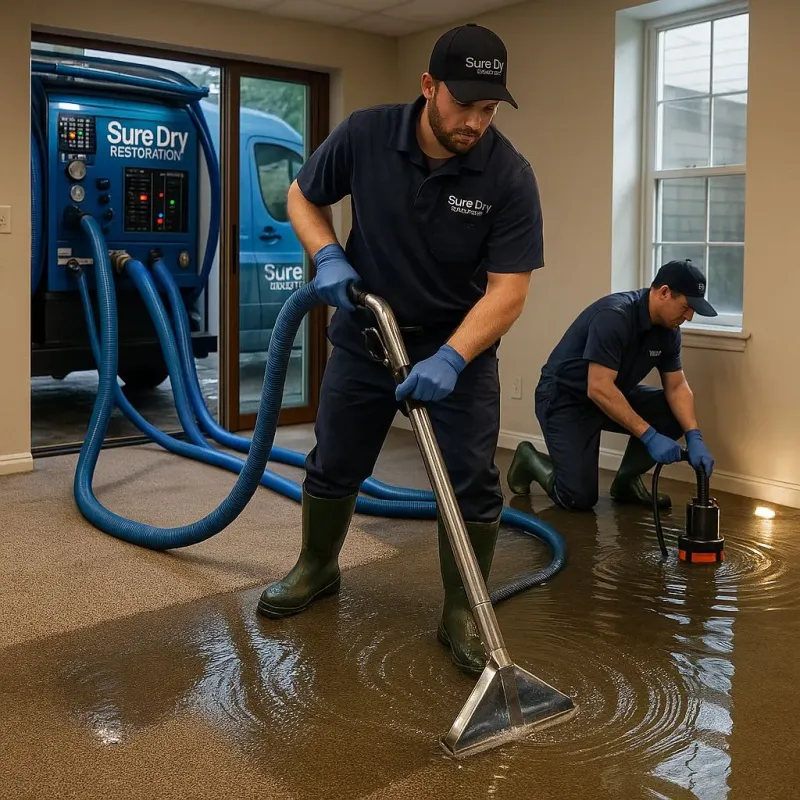 Water Extraction and Removal process in Shingle Springs, CA